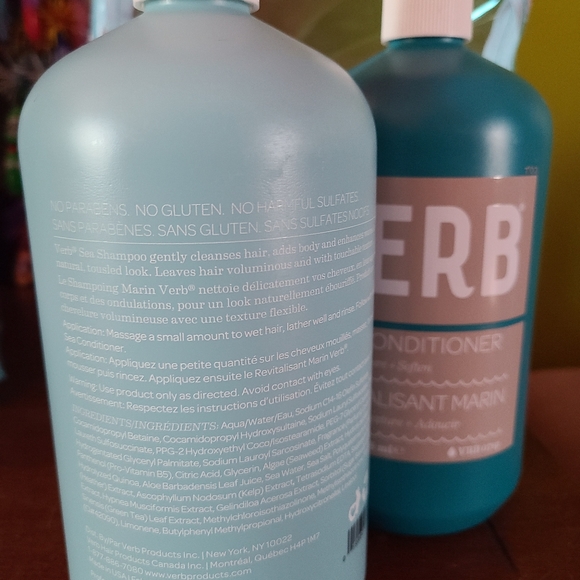 Verb Sea Shampoo & Conditioner Set - Picture 3 of 5